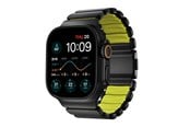 Smartwatch - akcesoria - Nomad Stratos Band - 49mm | Black Titanium | Volt FKM - NM011130858