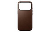 Telefon - Pokrowiec i etui - Nomad - Modern Leather Case - iPhone 17 Pro | Brown |  Leather - NM014322858