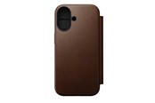 Telefon - Pokrowiec i etui - Nomad - Modern Leather Folio - iPhone 17 | Brown |  Leather - NM014209858