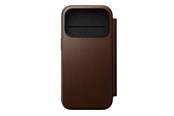 Telefon - Pokrowiec i etui - Nomad - Modern Leather Folio - iPhone 17 Pro | Brown |  Leather - NM014186858