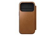 Telefon - Pokrowiec i etui - Nomad - Modern Leather Folio - iPhone 17 Pro | English Tan-C |  Leather - NM014179858
