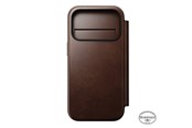 Telefon - Pokrowiec i etui - Nomad - Modern Leather Folio - iPhone 17 Pro | Rustic Brown | Horween - NM014155858