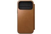 Telefon - Pokrowiec i etui - Nomad - Modern Leather Folio - iPhone 17 Pro Max | English Tan-C | Leather - NM014124858