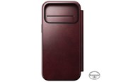 Telefon - Pokrowiec i etui - Nomad - Modern Leather Folio - iPhone 17 Pro Max | Burgundy | Horween - NM011826858
