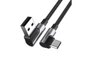 Kabel USB - UGREEN USB cable USB 2.0 USB A USB C Black Silver - 20856