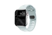 Smartwatch - akcesoria - Nomad Sport Strap Ice Blue Glow - Apple Watch 42mm/41mm/40mm/38mm - NM01122685