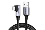 Kabel USB - UGREEN Right Angle USB C Cable 3.0 Type C Charger 5Gbps - 20299