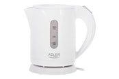 Czajnik elektryczny - Adler Czajnik elektryczny AD 1371w - kettle - white - Biały - 850 W - AD 1371w