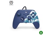 Akcesoria dla graczy - PowerA Advantage Wired Controller for Xbox Series X|S - Aqua Wave - XBGP0544-01
