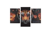 Kreatywne gry - Creative Craft Group Diamond Painting Triptych Set - Tiger - CR2117/GE