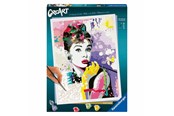 Kreatywne gry - Ravensburger CreArt Paint by Numbers - Audrey Hepburn - 25526 9