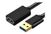 Kabel USB - UGREEN US129 - USB extension cable - USB Type A to USB Type A - 3 m - 30127