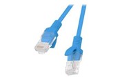 Kabel sieciowy - Lanberg patch cable - 15 m - blue RAL 5012 - Niebieski - 15m - PCU6-10CC-1500-B