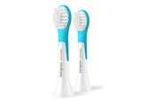 Szczoteczka elektryczna do zębów - Philips Akcesoria Sonicare For Kids HX6032 - replacement brushhead - white/sea - HX6032/90