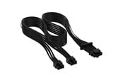 Kabel zasilający (wewnętrzny) - Corsair - power cable - 12VHPWR to 8 pin PCIe power - 65 cm *DEMO* - CP-8920323