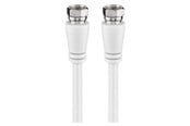 Kabel antenowy, zlacze - Pro F-male - F-male coaxial cable 2 m - 597355