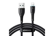 Kabel USB - Joyroom Starry Series SA32-AL3 3A USB-A / Lightning cable 1m - black - Joyroom SA32 AL3 Starry Series 3A Fast Charging Da