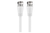 Kabel antenowy, zlacze - Pro F-male - F-male coaxial cable 3 m - 597358