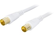 Kabel antenowy, zlacze - Pro antenna cable 2 m white - AN-102