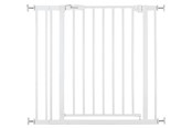 Akcesoria dla niemowląt - Hauck Open N Stop 2 safety gate 75 - 80 cm white + 9 cm extension piece - 59759