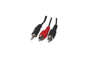 Kabel audio - InLine 2 x RCA male - 3.5 mm male cable 5 m - MM-142