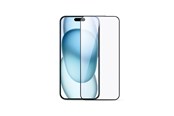Telefon - szklo ochronne - Joyroom JR-MLG0286 2.5D Anti-Blue Light + Dustproof Tempered Glass with Black Frame for iPhone 15 Plus/16 Plus - JR-MLG0286