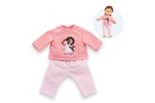 Lalki i akcesoria - Corolle Pink Pyjamas for Dolls 36cm 2pcs. - 9000212940
