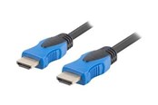 Kabel wyświetlacza - Lanberg HDMI cable with Ethernet - 1.8 m - CA-HDMI-20CU-0018-BK
