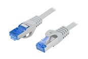 Kabel sieciowy - Lanberg patch cable - 10 m - grey RAL 7035 - Szary - 10m - PCF6A-10CC-1000-S