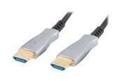 Kabel wyświetlacza - Lanberg HDMI cable with Ethernet - 50 m - CA-HDMI-20FB-0500-BK