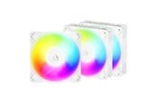 Wentylator obudowy - Arctic P12 Pro Reverse A-RGB (White) - 3 Pack - Wentylator obudowy - 120mm - Biały - ACFAN00334A