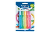Materialy hobbystyczne - Giotto Decor Glitter Glue Neon 5 pcs BL - 11-545300
