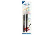 Artykuly Artystyczne & Rzemieslnicze - Giotto Brushes Art 577 n° 4.6.8.10 - 4 pcs BL - 11-026400
