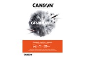 Artykuły Artystyczne & Rzemieślnicze - Canson Graduate Sketch Pad A5 96G 40 SH - 17-400110361