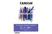 Artykuly Artystyczne & Rzemieslnicze - Canson Graduate Mixed Media Pad A5 200G 20 SH - 17-400110376