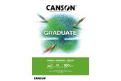 Artykuły Artystyczne & Rzemieślnicze - Canson Graduate White Drawing Pad A4 160G 30 SH - 17-400110365