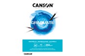 Artykuły Artystyczne & Rzemieślnicze - Canson Graduate Watercolour Pad A3 250G 20 SH - 17-400110375
