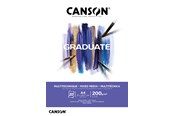 Artykuly Artystyczne & Rzemieslnicze - Canson Graduate Mixed Media Pad A4 200G 20 SH - 17-400110377