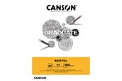 Artykuły Artystyczne & Rzemieślnicze - Canson Graduate Bristol A4 180G Pad 20 SH - 17-400110383