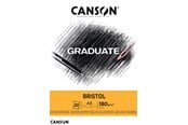 Artykuły Artystyczne & Rzemieślnicze - Canson Graduate Bristol A3 180G Pad 20 SH - 17-400110384