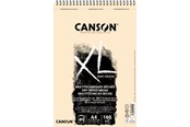 Artykuly Artystyczne & Rzemieslnicze - Canson XL Sand Grain A4 160G Natural Spiral 40 SH - 17-400110393