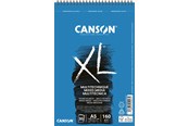 Artykuły Artystyczne & Rzemieślnicze - Canson XL Mixed Media Spiral A5 160G 30 SH - 17-31078A035