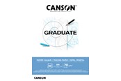 Artykuly Artystyczne & Rzemieslnicze - Canson Graduate Tracing Paper Pad Satin A3 70G 40 SH - 17-31250P021