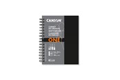 Artykuly Artystyczne & Rzemieslnicze - Canson One Art Book 21.6x27.9 cm 100G Spiral 80 SH Portrait - 17-400039212