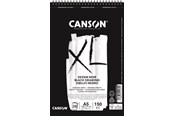 Artykuły Artystyczne & Rzemieślnicze - Canson XL Dessin Noir DS A5 150G Spiral 20 SH - 17-400082844