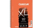 Artykuly Artystyczne & Rzemieslnicze - Canson XL Croquis FG A5 90G Spiral long side 60 SH - 17-200787221