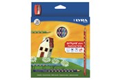 Artykuly Artystyczne & Rzemieslnicze - Lyra Groove Slim 24-pack + Sharpener - 1-2821240