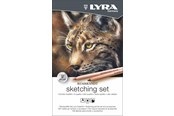 Artykuly Artystyczne & Rzemieslnicze - Lyra Rembrandt Sketching set 11 pcs - 1-2051110
