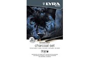 Artykuly Artystyczne & Rzemieslnicze - Lyra Rembrandt Charcoal set 11 pcs - 1-2051112