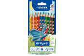Artykuly Artystyczne & Rzemieslnicze - Lyra Groove 10 pcs BL - 1-3811100